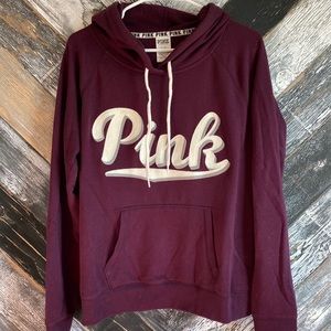 Maroon PINK sweatshirt